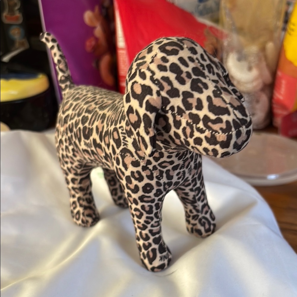 Leopard Print Dog Toy from PINK